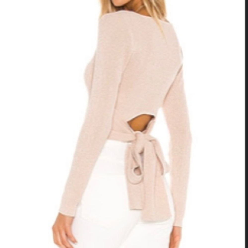 MAJORELLE | Bicoastal Sweater in Blush